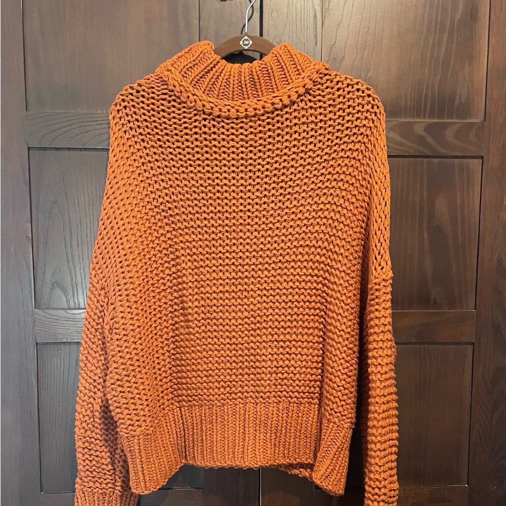 Free People My Only Sunshine Sweater in Tucson Earth Size Large - Picture 5 of 9